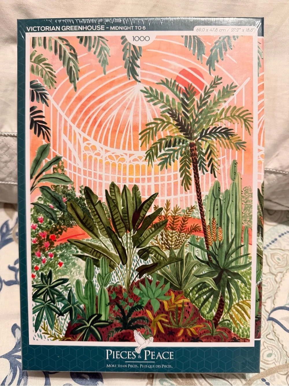 Pieces & Peace- Victorian Greenhouse Puzzle, 1000pc